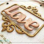 Kartka na Ślub z napisem LOVE 2 - 