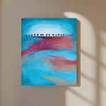 Drzewa-obraz akrylowy formatu 60/50 cm . - 