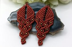 "LEA” kolczyki makramowe