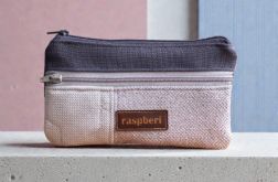 Portfel damski szary