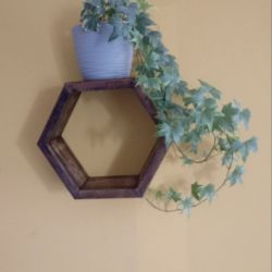 półka heksagon plaster miodu