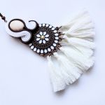 White kolczyki sutasz - 