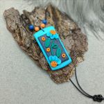 „VANESSA” wisiorek z glinki polimerowej - „VANESSA” wisiorek z glinki polimerowej