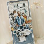 Męska kartka urodzinowa 30, 40 "4Him" GOTOWA - 