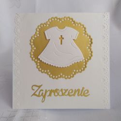 Zaproszenie na uroczystość Chrztu Św. w35