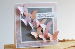 W DNIU ŚLUBU motyle na szarościach I