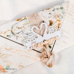 Zaproszenie na ślub – w formie kopertówki