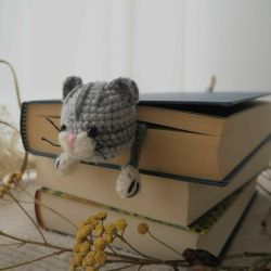 SZARY KOTEK - zakładka do książki