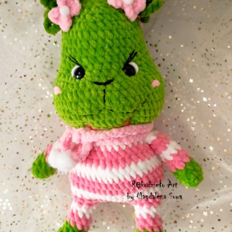 Grinch dziewczynka, Grinczka, Świąteczny Grinch, Maskotka