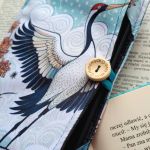 Etui na czytnik: żurawie - 