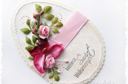 JAJKO - kwiecista kartka wielkanocna