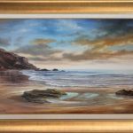 Morze, ręcznie malowany obraz olejny - do domu