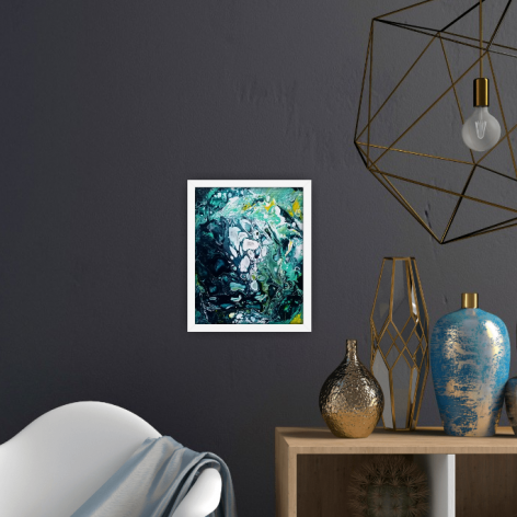 Prezent na urodziny - obraz abstrakcyjny