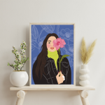 Plakat Rosalia Pink 50x70cm - 4