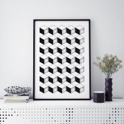 Plakat abstrakcja pattern-1 50X70 B2