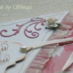 Kopertówka z okazji ślubu ' glass of wine'  - 