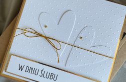 Ślubna kartka w pudełku z kopertą!