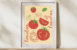 Plakat Tomatoes 50x70