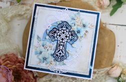 Subtelna kartka komunijna dla chłopca