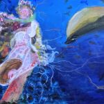 Kompozycja underwater 40x50x1 cm - 