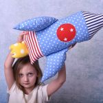 Poduszka dziecięca rakieta - 2