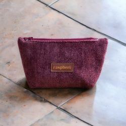 Burgundowa kosmetyczka MIDI