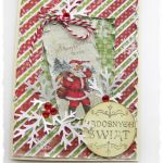 Kartka świąteczna z mikołajem - 