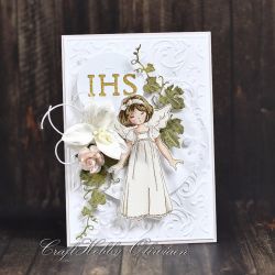 IHS - I Komunia dla dziewczynki I