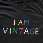 Koszulka ręcznie malowana I am vintage unisex - Ręcznie malowane