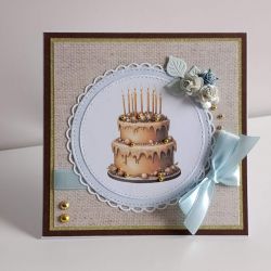 Kartka na urodziny tort 1