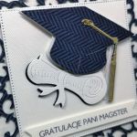 Gratulacje Pani Magister - kartka dla pani magister