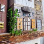 Wieszak - drewniane domki - na klucze i inne drobiazgi 13. - 