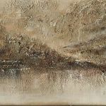 Obraz "Nad brzegiem"  40x50cm - zbliżenie woda