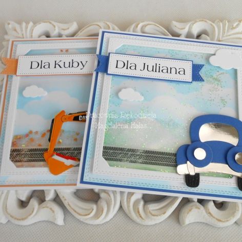 Rezerwacja dla pani Julity, kartki imieninowe