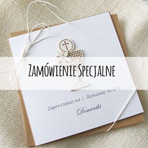 Zamówienie specjalne dla Pana Pawła