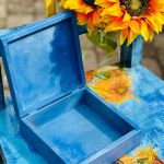 Kuferek dla miłośnika sztuki, Van Gogh, prezent, na biżuterię - 