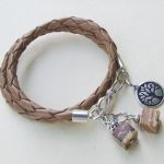 Brązowa z kamieniami - 