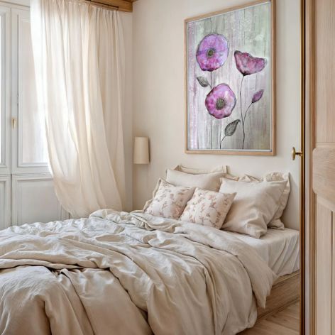 Oryginalna akwarela. Kwiaty  A2