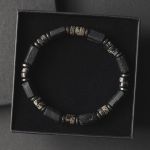 Bransoletka męska turmalin jaspis tj99 - 