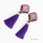 Kolczyki sutasz Ultraviolet - 