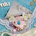 Kopertówka ślubna- turkusowy ogród - 