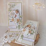 Kartka pamiątka komunijna "BeigeStory"GOTOWA - 