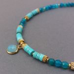 Naszyjnik z agatów. - Naszyjnik z agatów.