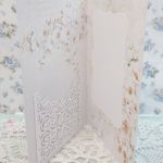 Pamiątka chrztu "Aniołek" - Wnętrze kartki