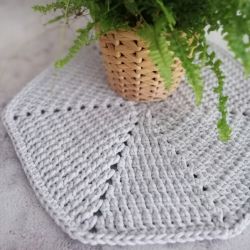 Podkładka na stół,pod talerz heksagon ,30cm.