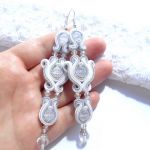 długie błyszczące - 