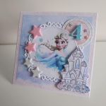 Kartka urodzinowa Kraina lodu Elsa 2 - Kartka urodzinowa Kraina lodu Elsa 2