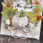 Moc życzeń - jesienny wianek - Jesień - detal II