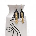 Ręcznie szyte kolczyki Totemic - 