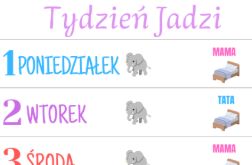 Personalizowany kalendarz dla dziecka. Materiał edukacyjny